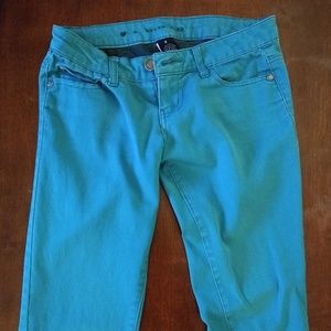 Teal Celebrity Pink Skinny Jeans